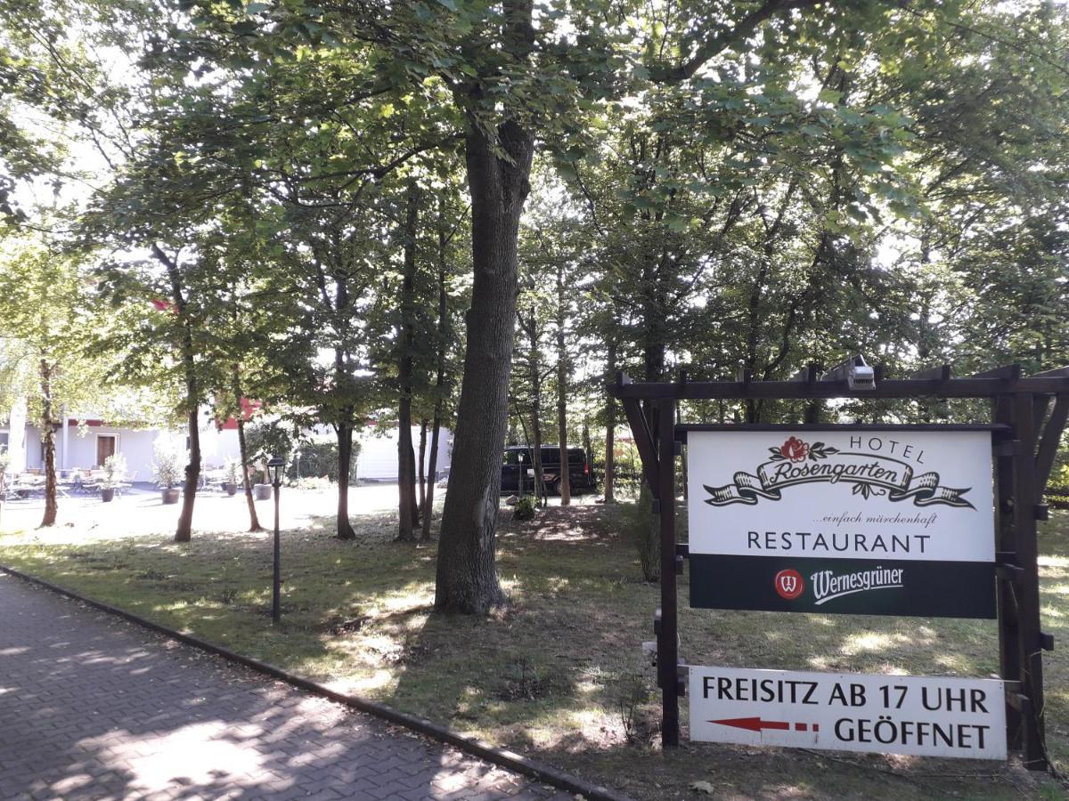 Hotel Rosengarten Leipzig-Naunhof Bagian luar foto