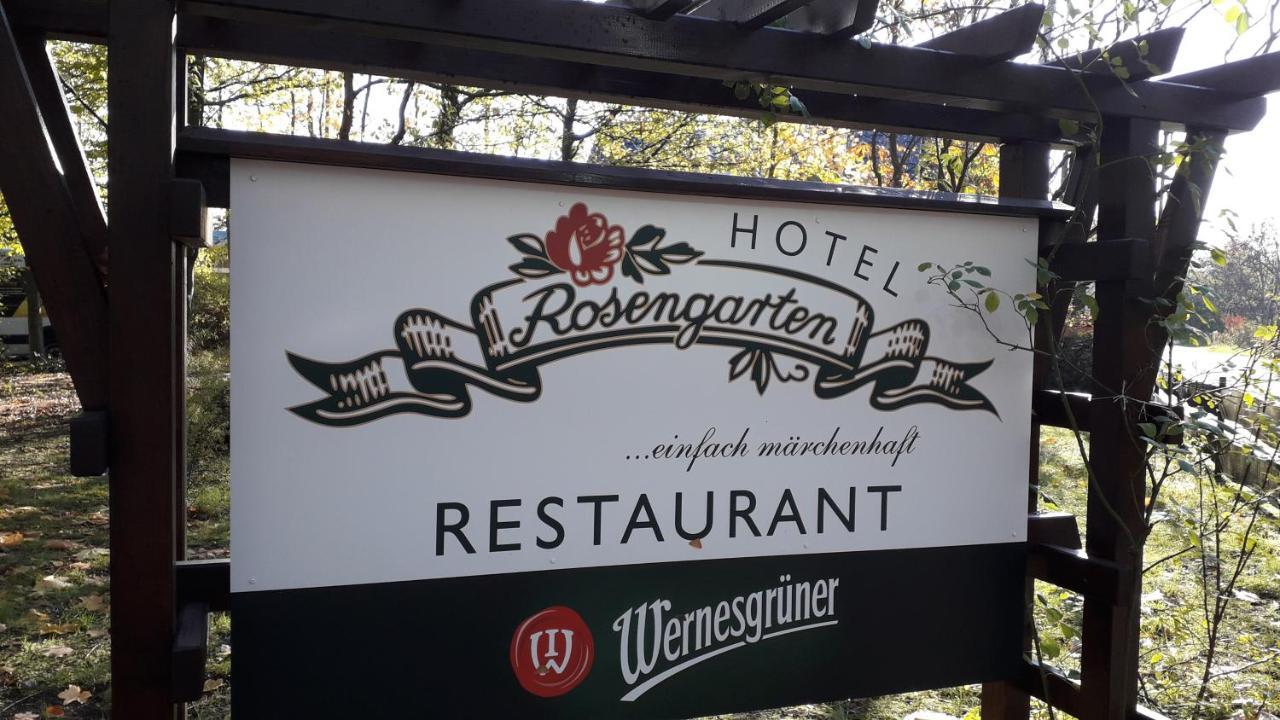 Hotel Rosengarten Leipzig-Naunhof Bagian luar foto
